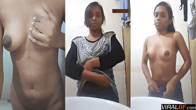 Bengali girl strips naked with confidence and allure