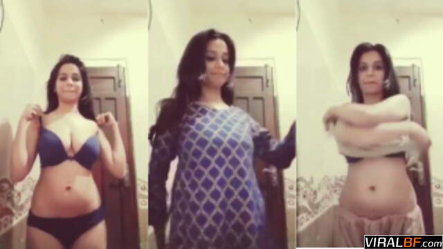This naughty Indian girlfriend turns up the heat